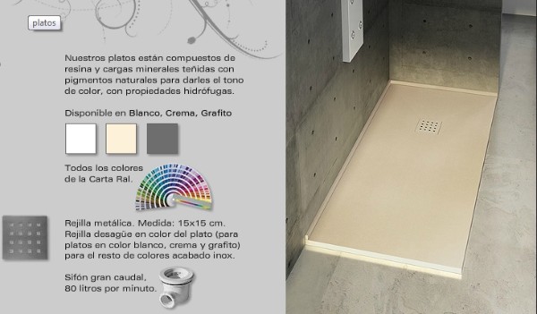 Plato de ducha de resina, blanco, crema, grafito, pizarra, liso, master carre, gresite, gotas, Ventanahogar Ventanas de aluminio, pvc, mosquiteras, toldos, portones, mamparas de baño, balcones, mobiliario, cristales, techos fijos y moviles, VentanaHogar, aluminio,PVC,PUERTA DE CRISTAL, CHICLANA, SAN FERNANDO, CADIZ, JEREZ, PUERTO REAL, PUERTO SANTA MARIA, CONIL , CORTINA DE CRISTAL, KOMMERLING, SCHUCO, ABATIBLE, CORREDERA, PUERTA SECCIONAL,VIDRIO, SEGURIDAD, MAMPARA DE BAÑO